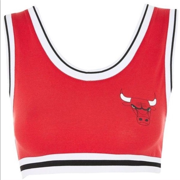 chicago bulls sports bra